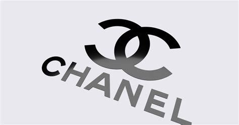 chanel with black line through name|why Chanel logo is black.